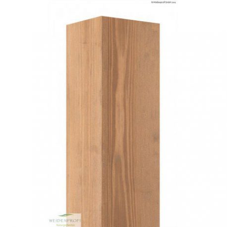 Holzpfosten Kiefer vierkant 9x9 cm, braun