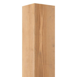 Holzpfosten Kiefer quadratisch, gebeizt, 9 x 9 x 160