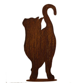 Katze “stehend” auf Platte, 46 cm
